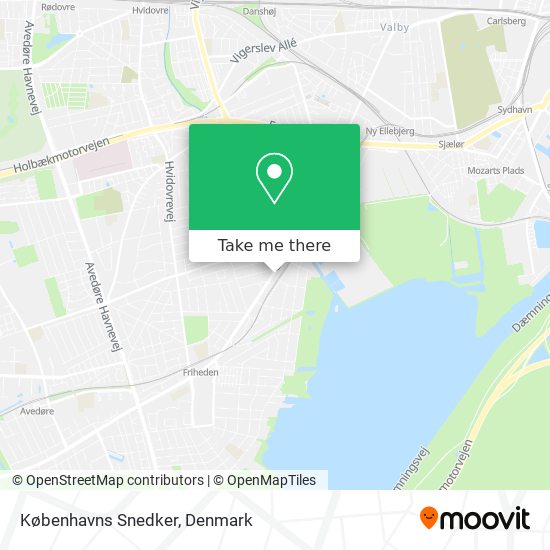 Københavns Snedker map