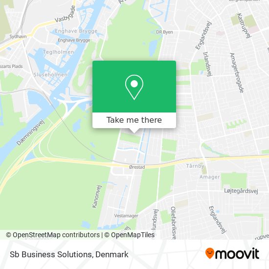 Sb Business Solutions map