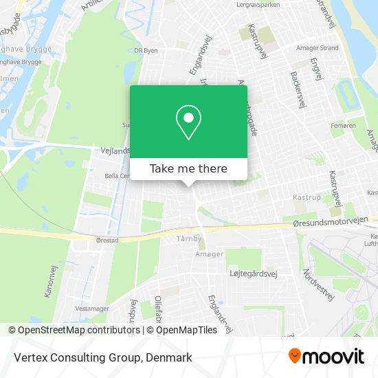 Vertex Consulting Group map