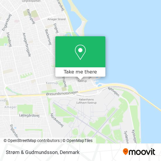 Strøm & Gudmundsson map