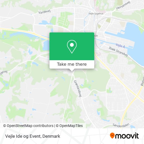 Vejle Ide og Event map