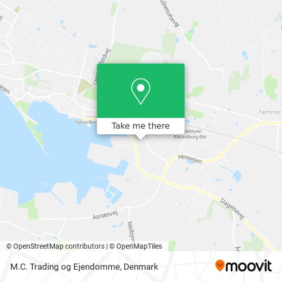 M.C. Trading og Ejendomme map