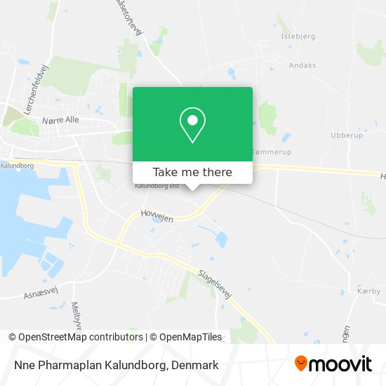 Nne Pharmaplan Kalundborg map