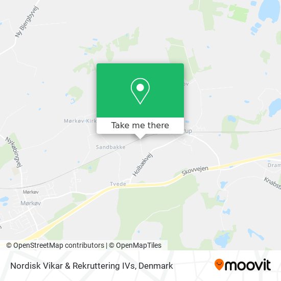 Nordisk Vikar & Rekruttering IVs map