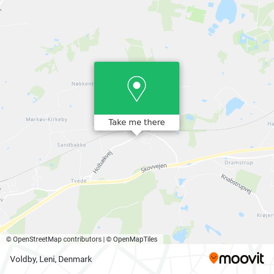 Voldby, Leni map