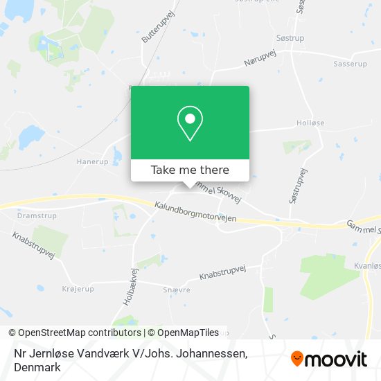 Nr Jernløse Vandværk V / Johs. Johannessen map