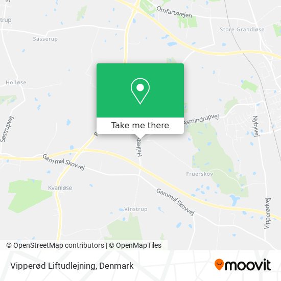 Vipperød Liftudlejning map