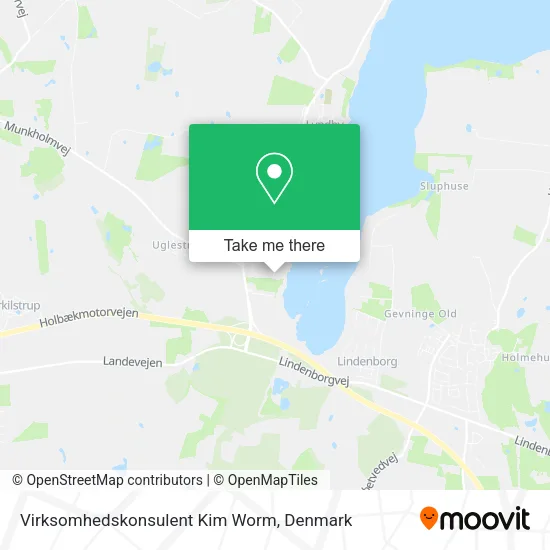 Virksomhedskonsulent Kim Worm map