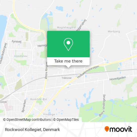 Rockwool Kollegiet map