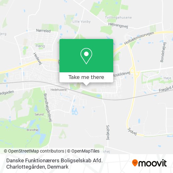 Danske Funktionærers Boligselskab Afd. Charlottegården map