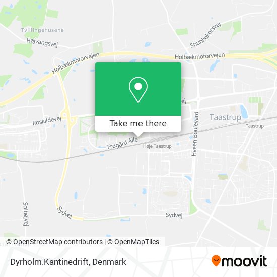 Dyrholm.Kantinedrift map