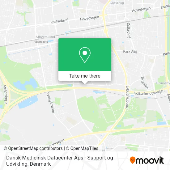 Dansk Medicinsk Datacenter Aps - Support og Udvikling map