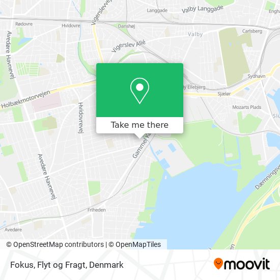 Fokus, Flyt og Fragt map