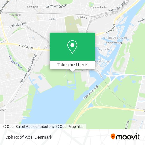 Cph Roof Aps map