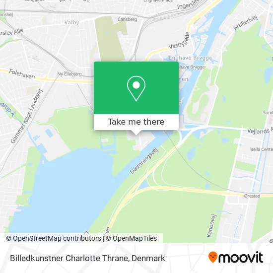 Billedkunstner Charlotte Thrane map