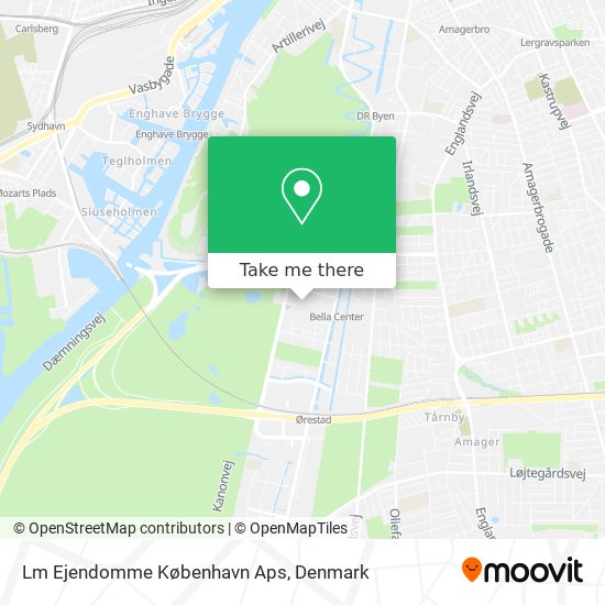 Lm Ejendomme København Aps map