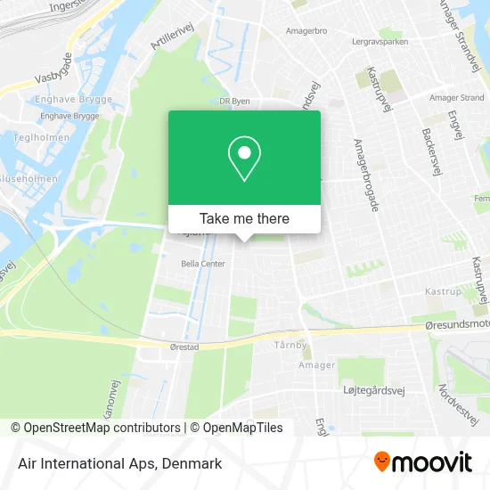 Air International Aps map