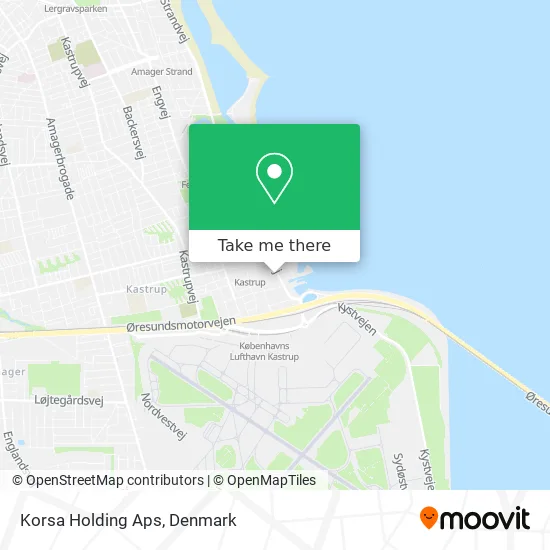 Korsa Holding Aps map