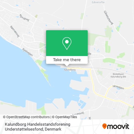 Kalundborg Handelsstandsforening Understøttelsesfond map