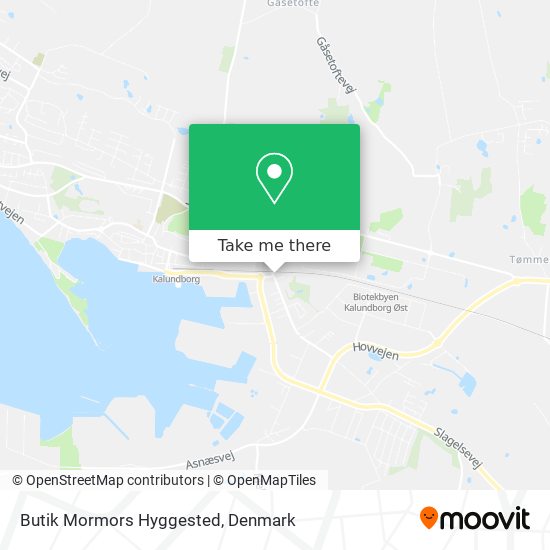 Butik Mormors Hyggested map