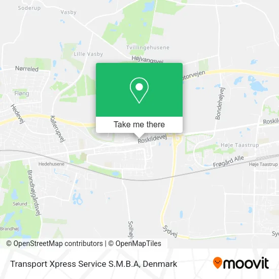 Transport Xpress Service S.M.B.A map