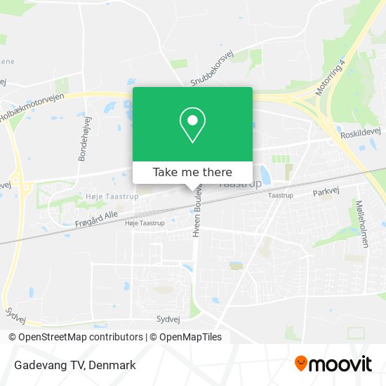 Gadevang TV map