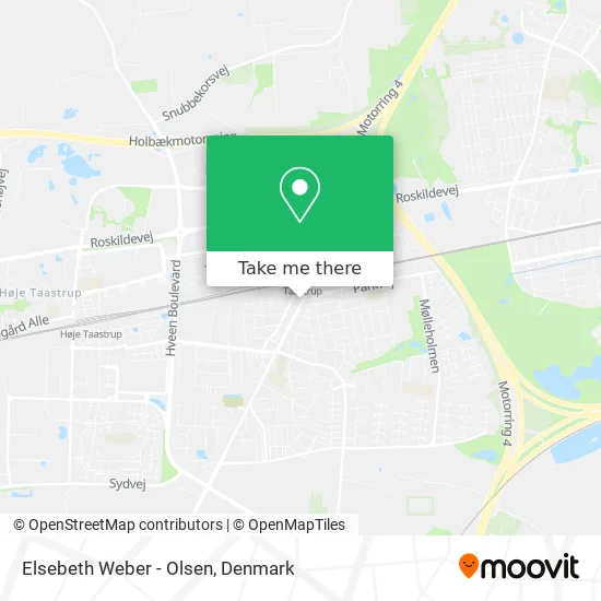 Elsebeth Weber - Olsen map