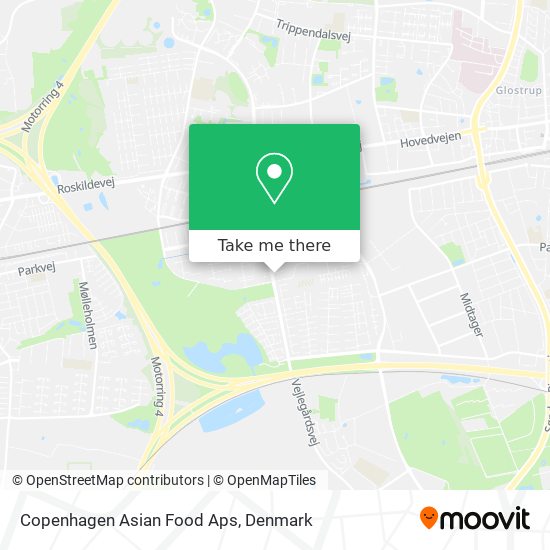 Copenhagen Asian Food Aps map