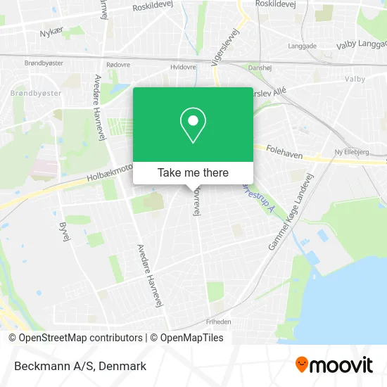 Beckmann A/S map