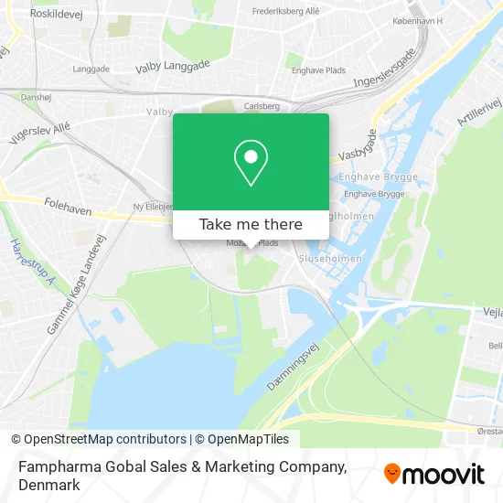 Fampharma Gobal Sales & Marketing Company map