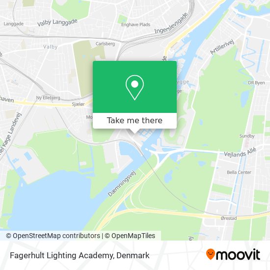 Fagerhult Lighting Academy map
