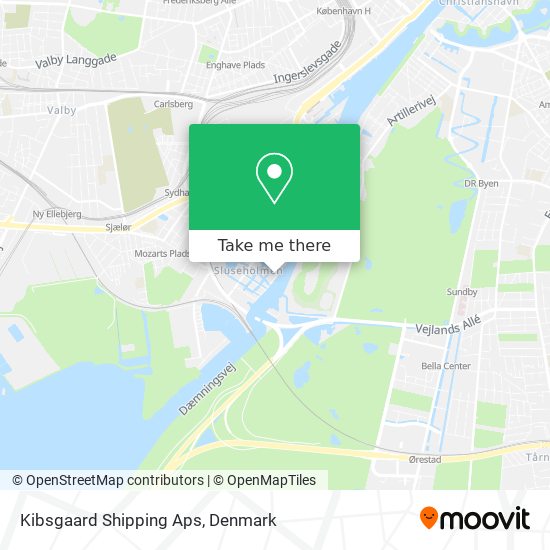 Kibsgaard Shipping Aps map