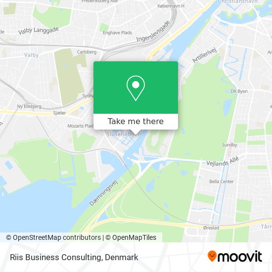 Riis Business Consulting map