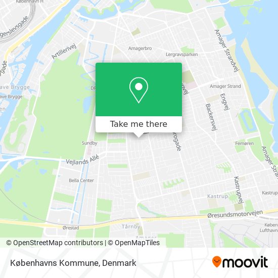 Københavns Kommune map
