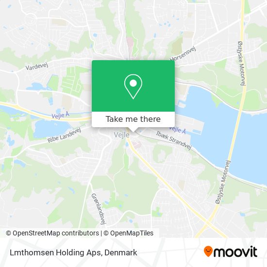 Lmthomsen Holding Aps map