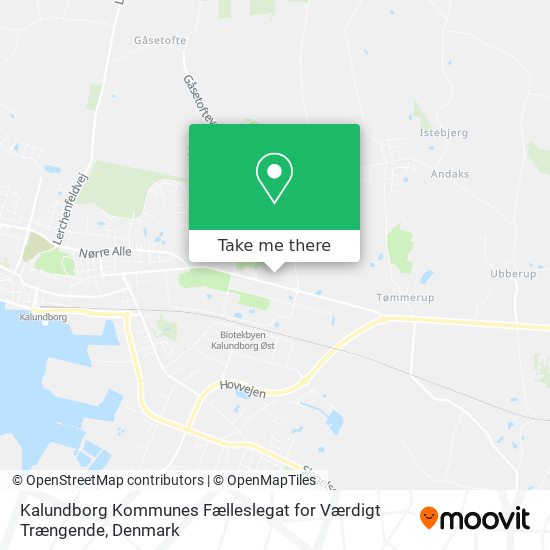 Kalundborg Kommunes Fælleslegat for Værdigt Trængende map