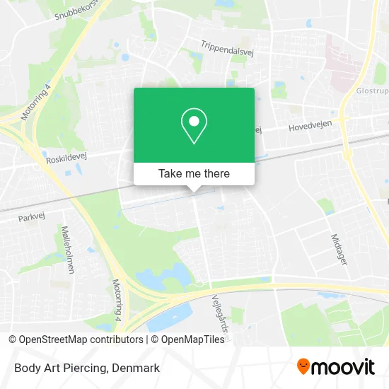 Body Art Piercing map