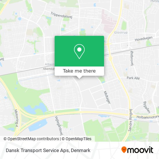 Dansk Transport Service Aps map
