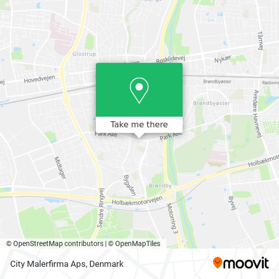 City Malerfirma Aps map