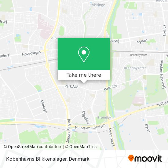 Københavns Blikkenslager map
