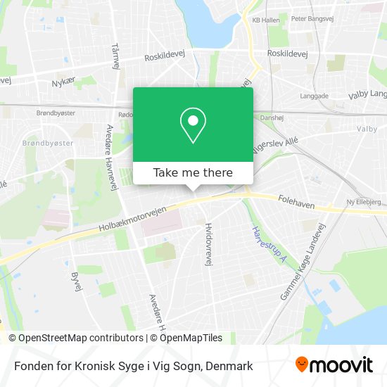 Fonden for Kronisk Syge i Vig Sogn map