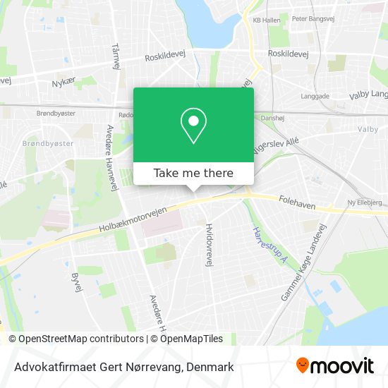 Advokatfirmaet Gert Nørrevang map