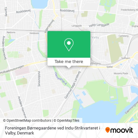 Foreningen Børnegaardene ved Indu-Strikvarteret i Valby map