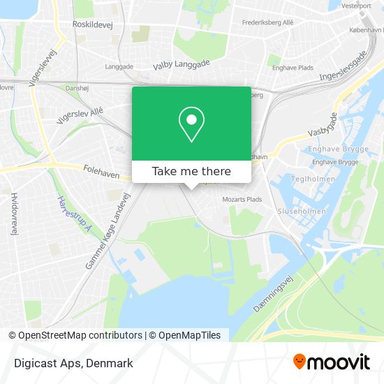 Digicast Aps map