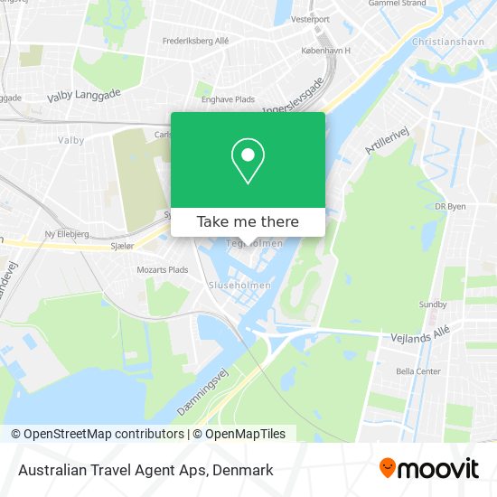 Australian Travel Agent Aps map