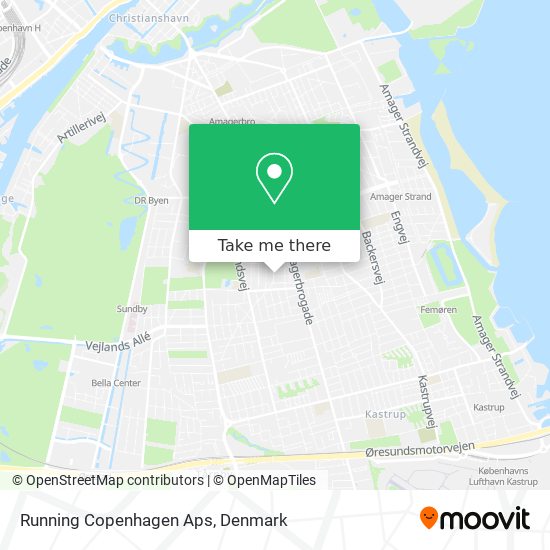 Running Copenhagen Aps map