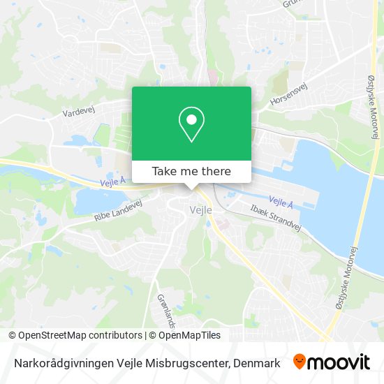 Narkorådgivningen Vejle Misbrugscenter map