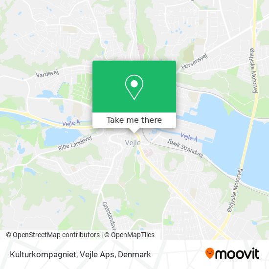 Kulturkompagniet, Vejle Aps map