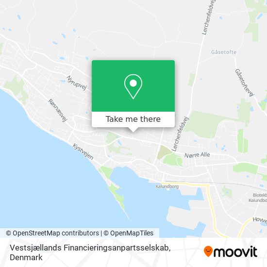 Vestsjællands Financieringsanpartsselskab map