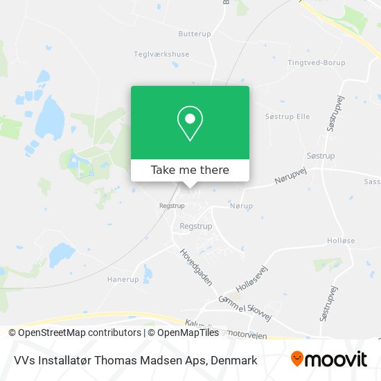 VVs Installatør Thomas Madsen Aps map